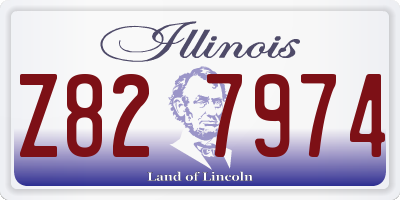 IL license plate Z827974