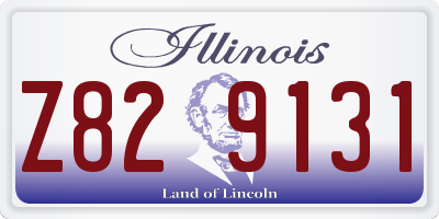 IL license plate Z829131