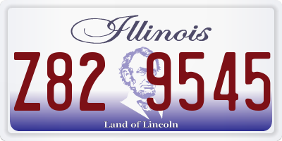 IL license plate Z829545