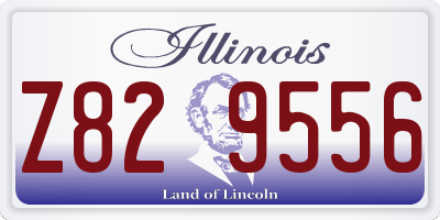 IL license plate Z829556