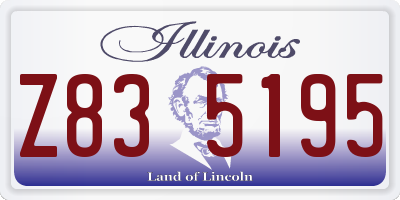 IL license plate Z835195