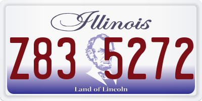 IL license plate Z835272