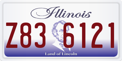 IL license plate Z836121