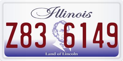 IL license plate Z836149