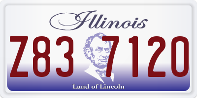 IL license plate Z837120