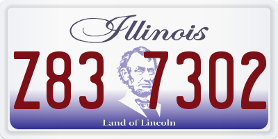 IL license plate Z837302