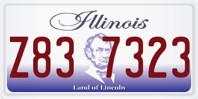 IL license plate Z837323