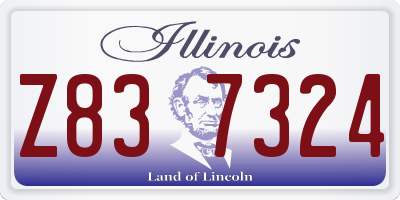 IL license plate Z837324