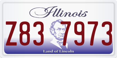 IL license plate Z837973