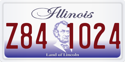IL license plate Z841024