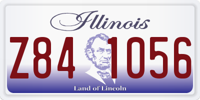 IL license plate Z841056