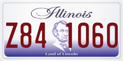 IL license plate Z841060