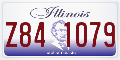 IL license plate Z841079