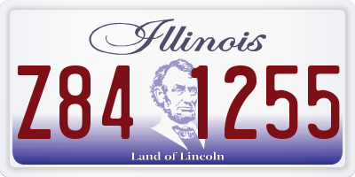 IL license plate Z841255