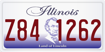 IL license plate Z841262