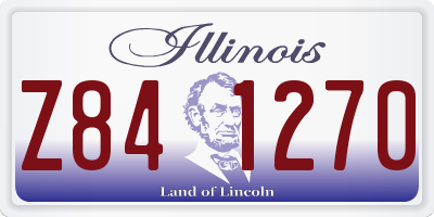 IL license plate Z841270