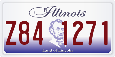 IL license plate Z841271