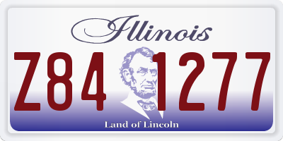 IL license plate Z841277