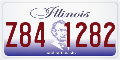 IL license plate Z841282