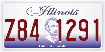 IL license plate Z841291