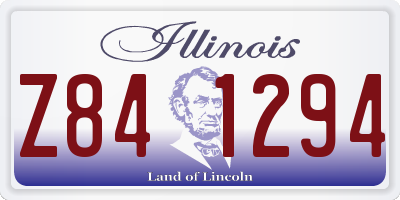 IL license plate Z841294