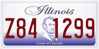 IL license plate Z841299