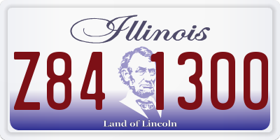 IL license plate Z841300
