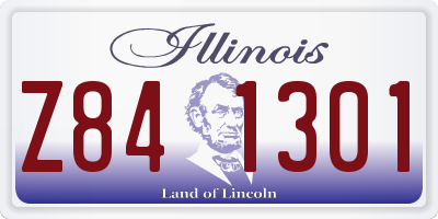 IL license plate Z841301