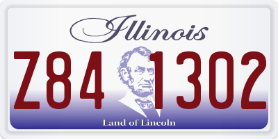 IL license plate Z841302