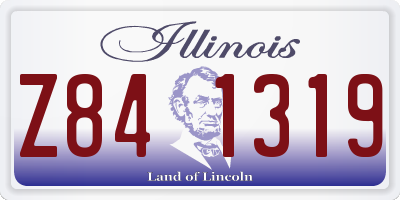 IL license plate Z841319