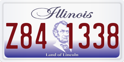 IL license plate Z841338