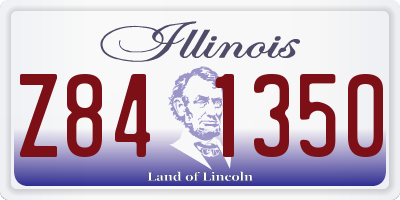 IL license plate Z841350