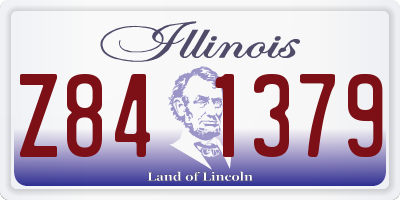 IL license plate Z841379