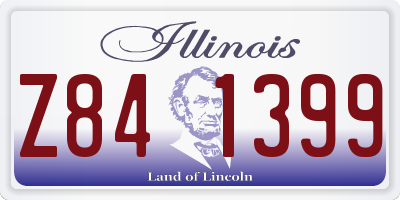 IL license plate Z841399