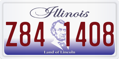 IL license plate Z841408