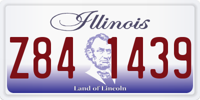 IL license plate Z841439