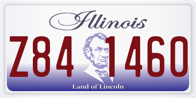 IL license plate Z841460