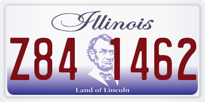 IL license plate Z841462