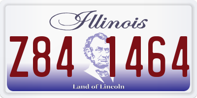 IL license plate Z841464