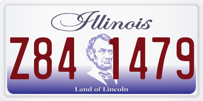 IL license plate Z841479