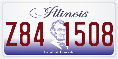 IL license plate Z841508