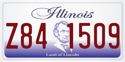 IL license plate Z841509