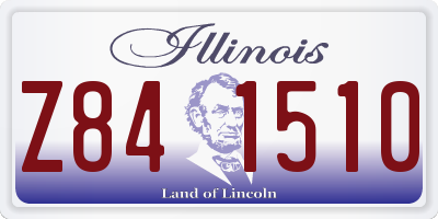 IL license plate Z841510