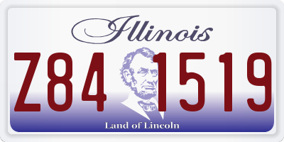 IL license plate Z841519