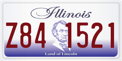 IL license plate Z841521
