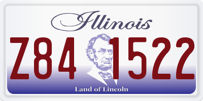 IL license plate Z841522