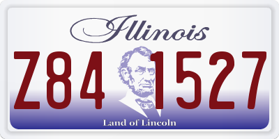 IL license plate Z841527