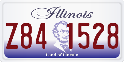 IL license plate Z841528