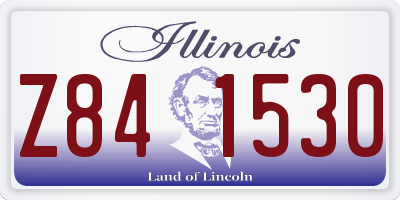 IL license plate Z841530