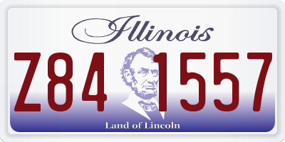 IL license plate Z841557